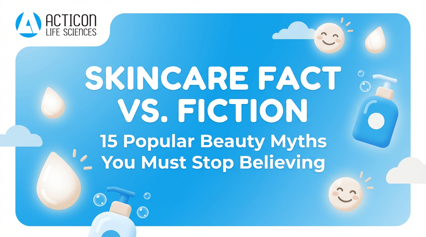 Skincare Fact vs. Fiction: 15 Popular Beauty Myths You Must Stop Believing