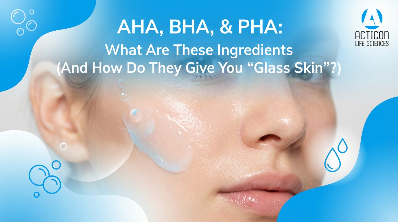 AHA, BHA, & PHA: What Are These Ingredients (And How Do They Give You “Glass Skin”?)
