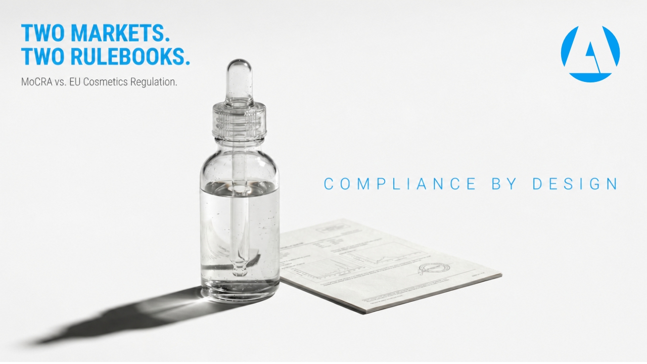 US MoCRA vs EU Cosmetics Regulation: Key Differences Every Brand Should Know (2026)