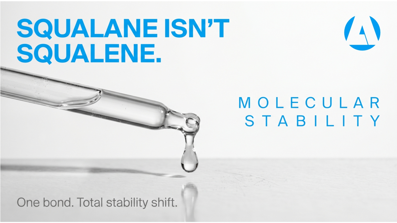 Squalane vs Squalene: Why One Letter Changes Everything About Skincare Stability