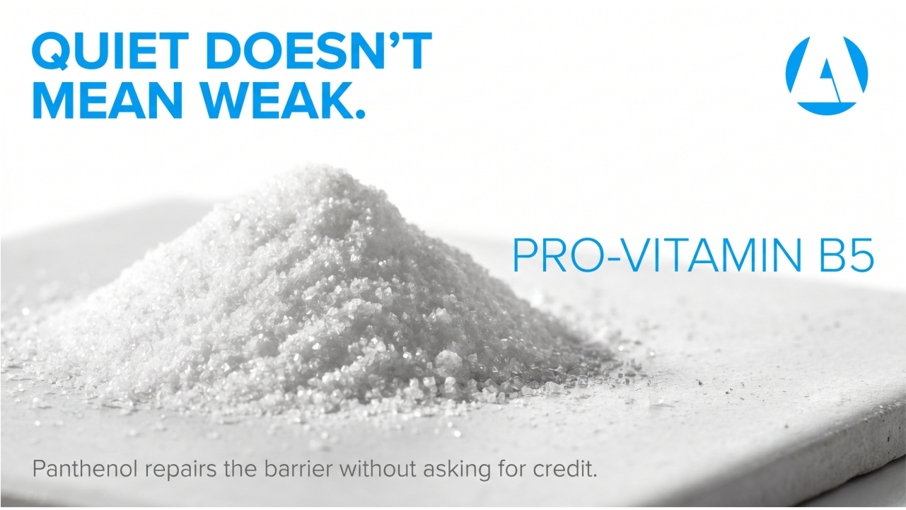 Panthenol: The Quiet Workhorse Behind Barrier Repair and Hydration