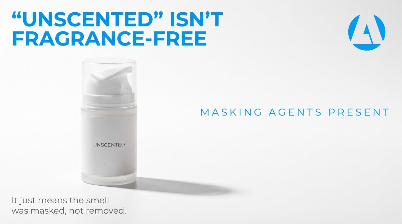 Fragrance-Free vs Unscented: Why That One Word Matters for Sensitive Skin